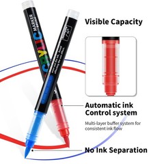 Acrylic Paint Markers Brush Tip 120 Colors, 1 Count (Pack of 120), 120 Colors