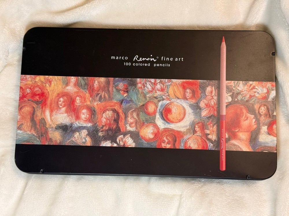 Marco Renoir Fine Art 100 Colored Pencils Multicolor Set Colored Pencil/Crayon