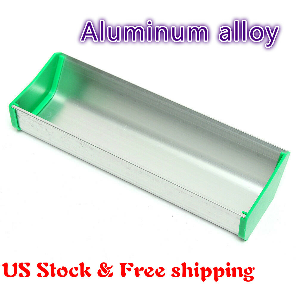 US – 8″ Aluminum alloy Dual Edge Emulsion Scoop Coater for Screen Printing