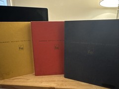 FAMOUS ARTISTS PAINTING COURSE ~ 1953 ~ 3 Cloth Vintage Binders ~ Excellent