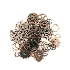 Alloy Bronze Watch Parts Steampunk Cyberpunnk Cogs Gears DIY Jewelry Crafts