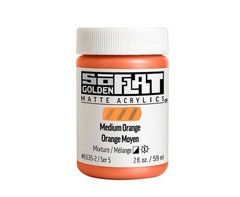 GOLDEN SoFlat Matte Acrylics 2 fl oz. Jar Professional Acrylic Paint PICK COLORS