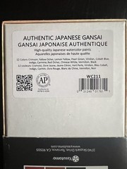 Authentic Japanese Gansai Watercolor Paints (WC211) Brand New