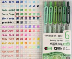 acrylic paint pens .7mm 6in A Pack Choose Which Colors