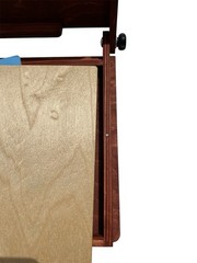 Portable Pochade Box Easel 14x10in Plein Air Travel Paint Box For Painter