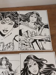 Spectrum Noir “Fan Art Like a Pro” Art Kit featuring Wonder Woman 1 Used Kit