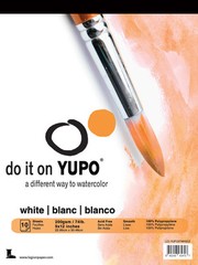 Yupo Polypropylene Pad White 74# 9X12