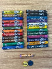 Van Gogh Oil Pastels by Royal Talens 24Ct Superfine Pastels Loose 823