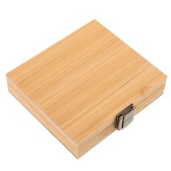 Wood Paint Pallet Aluminum Alloy Watercolor Box Mini Palette Portable