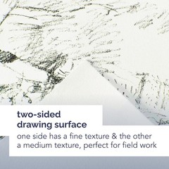 Artist Series Field Drawing Book, Side Wire Bound, 9×12 inches, 60 Sheets – P…
