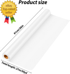 Tracing Paper Roll 36 Inches X 30 Yards Large White Pattern in unique style