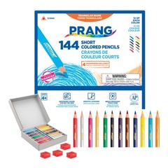 Dixon Prang® Short Colored Pencils – 144 Count