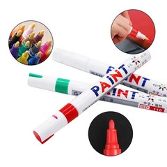 1pcs White Waterproof Tire Paint Marker Pen Auto Rubber Wheel Permanent – NEW