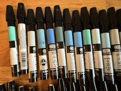 LOT OF 70 Chartpak AD Marker Artist Pens & Markers Multicolor Assorted Colors