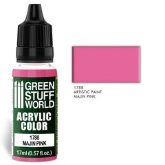 Green Stuff World – Acrylic Color Paint Majin Pink 1788 for Models and Miniatur