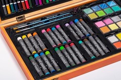 80+pcs Art Set Professional Drawing Painting Supplies Kit for Adults Kids Artist