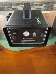 Sparmax ARISM AC-66h Airbrushing Compressor, Make-up Kit, Airbrush Set MSRP $900