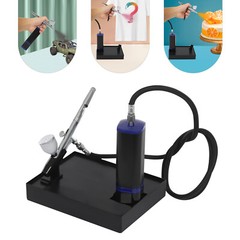 Airbrush Kit w/Compressor Battery Powered Portable Airbrush Kit Airbrush Gun Kit