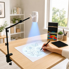 Art Projector for Tracing Drawing Painting, 1080P Drawing Projector with Wifi 6