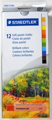 NEW FABER-CASTELL 8 pc GRAPHIC SKETCH KIT & STAEDTLER 12 pc SOFT PASTEL SET