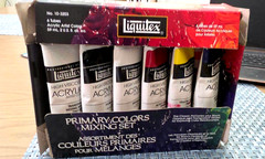 Liquitex Professional High Viscosity Acrylic Paint Set 6 Colors Open Box