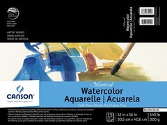 15 PCS Montval Watercolor Paper Fold Over Block 140lb/300g Fits 12×16 Inch