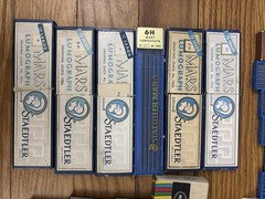 Vintage Drafting Drawing Leads Lot – Dietzgen, Staedtler, Eagle, Castell Erasers