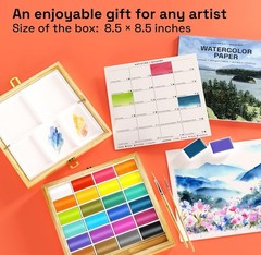 Artistro Hannah M. P. Professional Watercolor Paint Set Limited Edition 24 Color