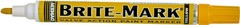 Brite-Mark Medium Tip Paint Marker, Yellow