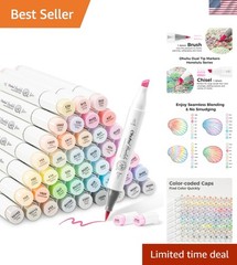 Pastel Alcohol Brush Markers- 48 Colors of Honolulu Sweetness – AP Certificat…