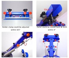 TECHTONGDA 4 Color Screen Printing Kit Vertical Machine with Dryer Cabinet etc.