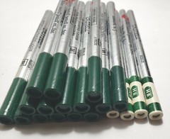 19 A.W. Faber Castell Germany 9030 Pencil Lead HB 3H 6H FULL SILVER TUBES LOT