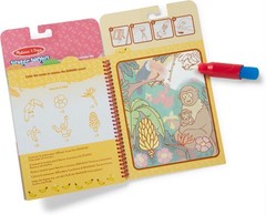 Melissa & Doug Scented Water WOW Age 3+ Reusable Water-Reveal Colouring Activity