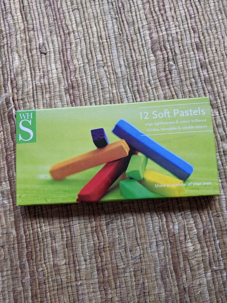 WHSmith soft pastels, 24 set, NEW in packaging, for drawing and shading