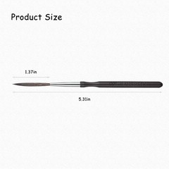 MANSUSJX Long Liner Brushes,4 PCS High Performance Script Pinstripe Brushes, …