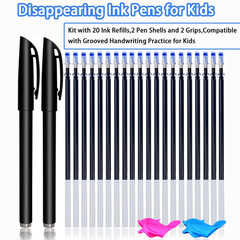 24 Pcs Magic Pens & Refills for Magic Copy Books, Grooved Writing Books or Reusa