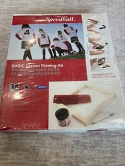 Speedball Basic Fabric Screen Printing Super Value Kit New