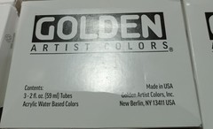 42 Boxes Of 3 (126 Total) Golden Artist Colors Assorted 2 Fl Oz Each