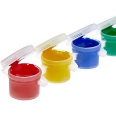 Acrylic Paint Pots for Kids Classroom Art and Crafts 8 Colors 96 Pack