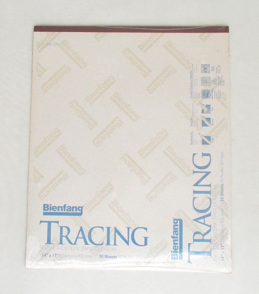 14 x17 BIENFANG “TRACING” 3 PADS..USA MADE..NEW..#504