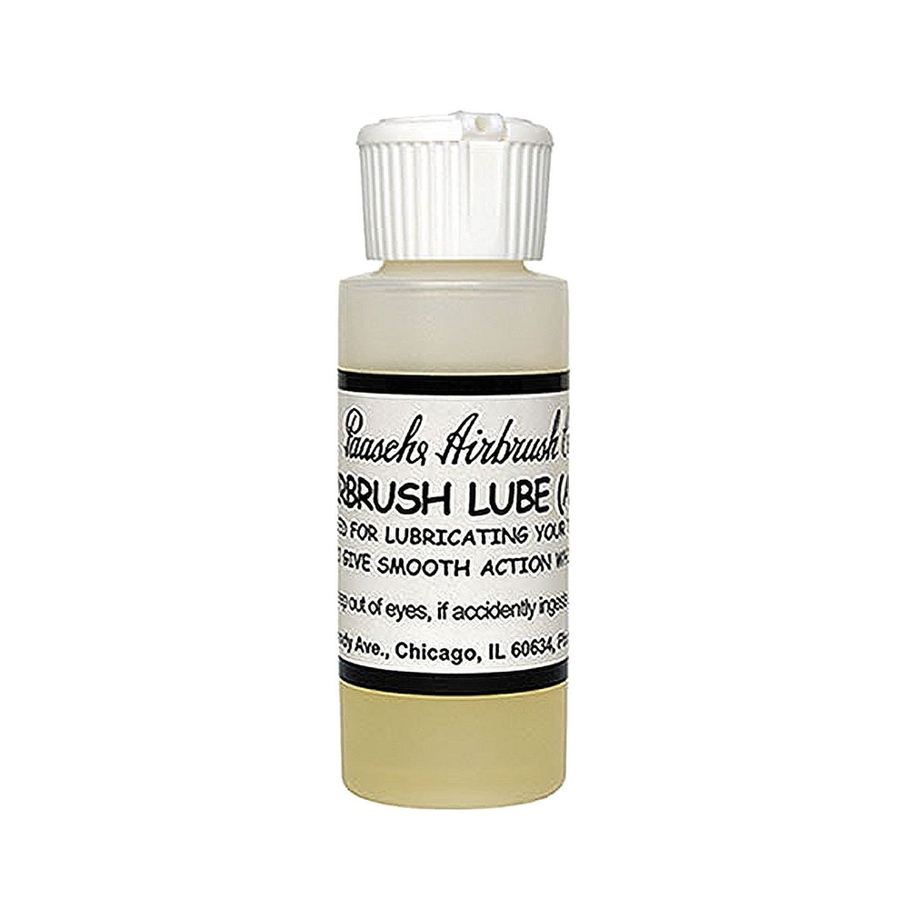 Paasche AL-2 Airbrush Lube, 2 oz – Smooth Operation & Clog Prevention