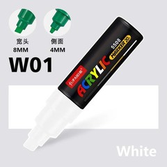 Acrylic Marker Pens Large Capacity 8mm 15mm Wide Line 15 Colors Poster Drawing