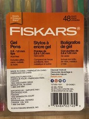 Gel Pens Medium Point .8mm 48/Pkg Color As Shown In Pictures