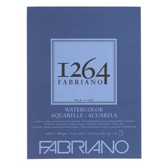 Bright White Watercolor Paper Pad 9×12 30 Sheets 140lb Acid Free 300gsm