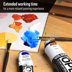 GOLDEN OPEN Slow-Drying Acrylics, Acrylic Medium (Matte), 4 fl oz.