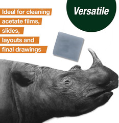 Faber-Castell Erasers – Drawing Art Kneaded Erasers, Large Size Grey – 4 Pack