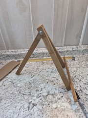 Small Wooden Tabletop Easel Display Stand – Art Craft Painting Photo Plate Book