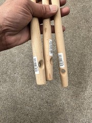 Lot of 3 Isabey Artist Paint Brush 5510 (size 8) & 5610 (size 2 & 4)