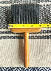 Vintage Whistler Brush Badger Hair Faux Finishes Dusting Brush New Old Stock