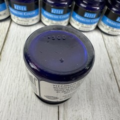 RARE Vintage Aztek Testors Airbrush Paint True Blue Snow Cap Mountain Lot 1/2 oz